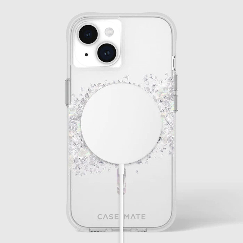 Etui Do iPhone 15 Zdobione Masą Perłową...