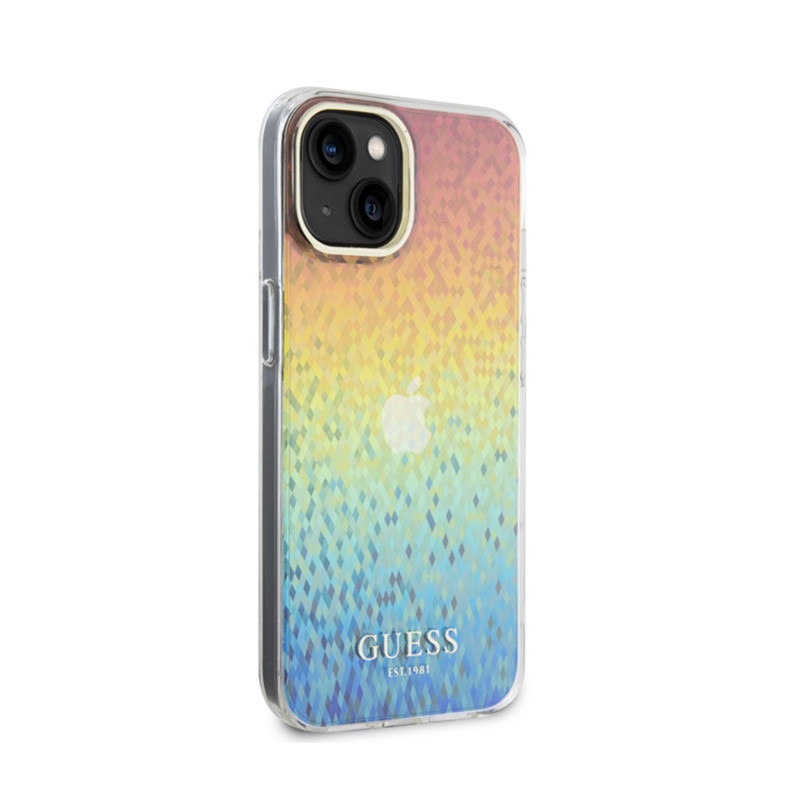 Etui Do iPhone 15 Guess Iml Faceted Mirror...