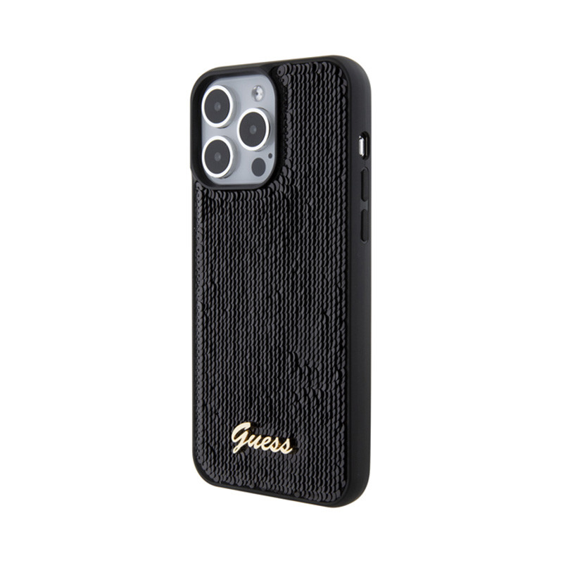 Etui Do iPhone 15 Pro Max Guess Sequin Script...