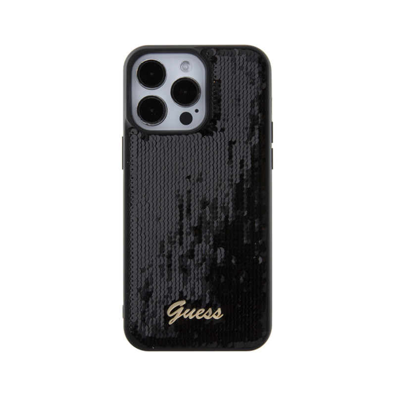 Etui Do iPhone 15 Pro Max Guess Sequin Script...