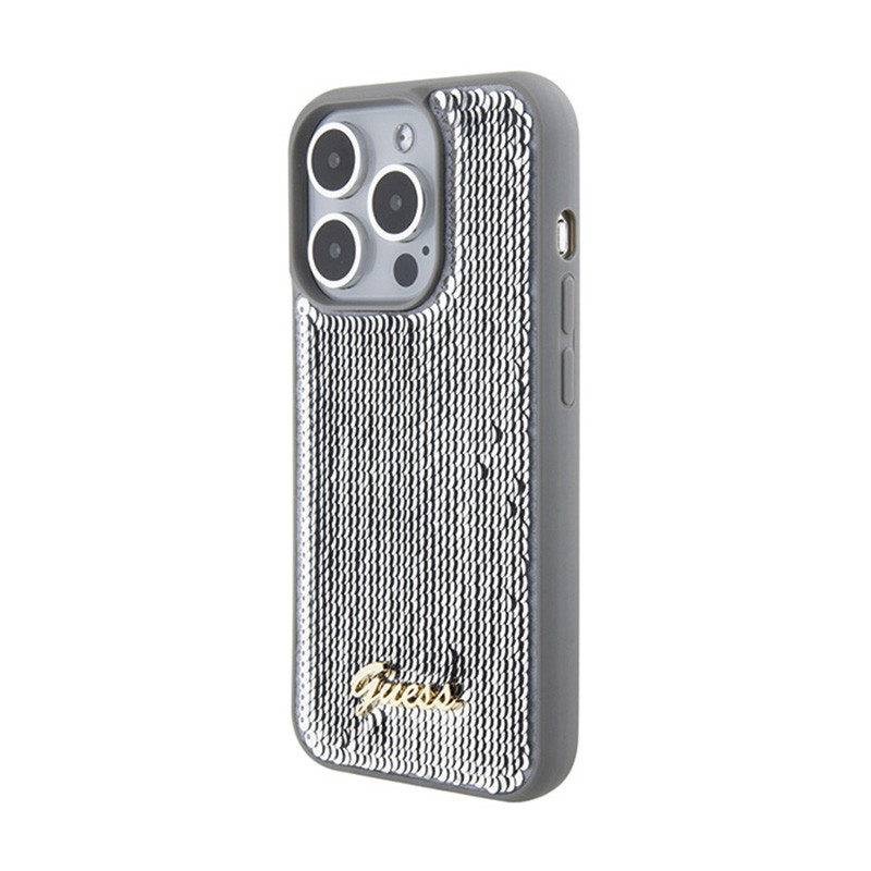 Etui Do iPhone 15 Pro Max Guess Sequin Script...