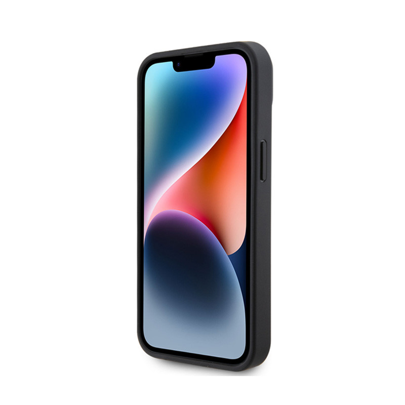 Etui Do iPhone 15 Ferrari Quilted Metal Logo...