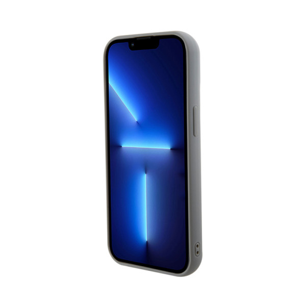 Etui Do iPhone 15 Guess Sequin Script Metal Srebrny