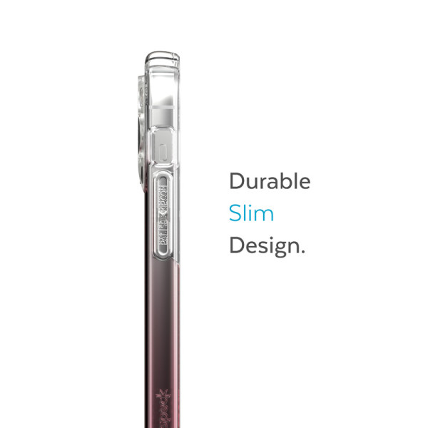 Etui Do iPhone 14 Pro Max Z Powłoką Microban Speck Presidio Perfect-Clear + Ombre Przezroczysty