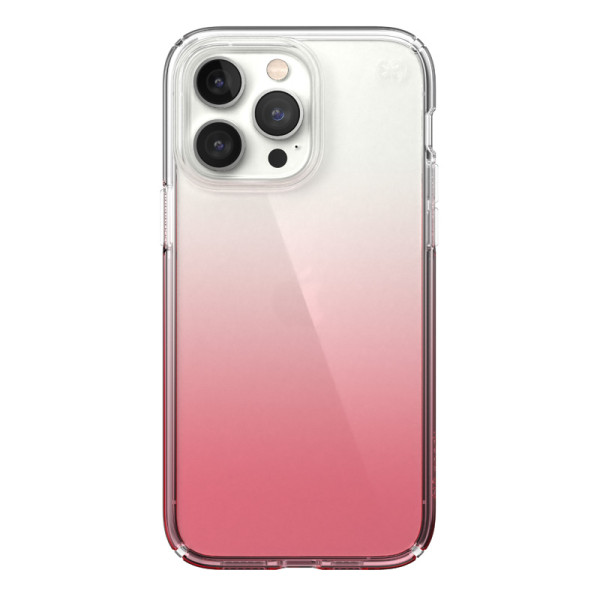 Etui Do iPhone 14 Pro Max Z Powłoką Microban Speck Presidio Perfect-Clear + Ombre Przezroczysty