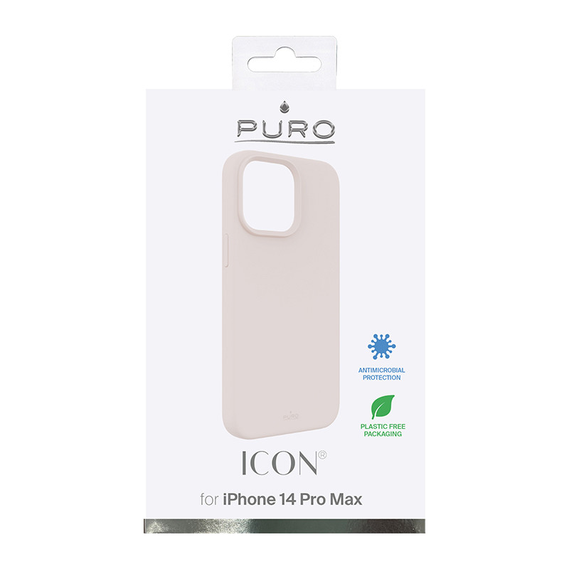 Etui Do iPhone 14 Pro Max Puro Icon Cover Różowy