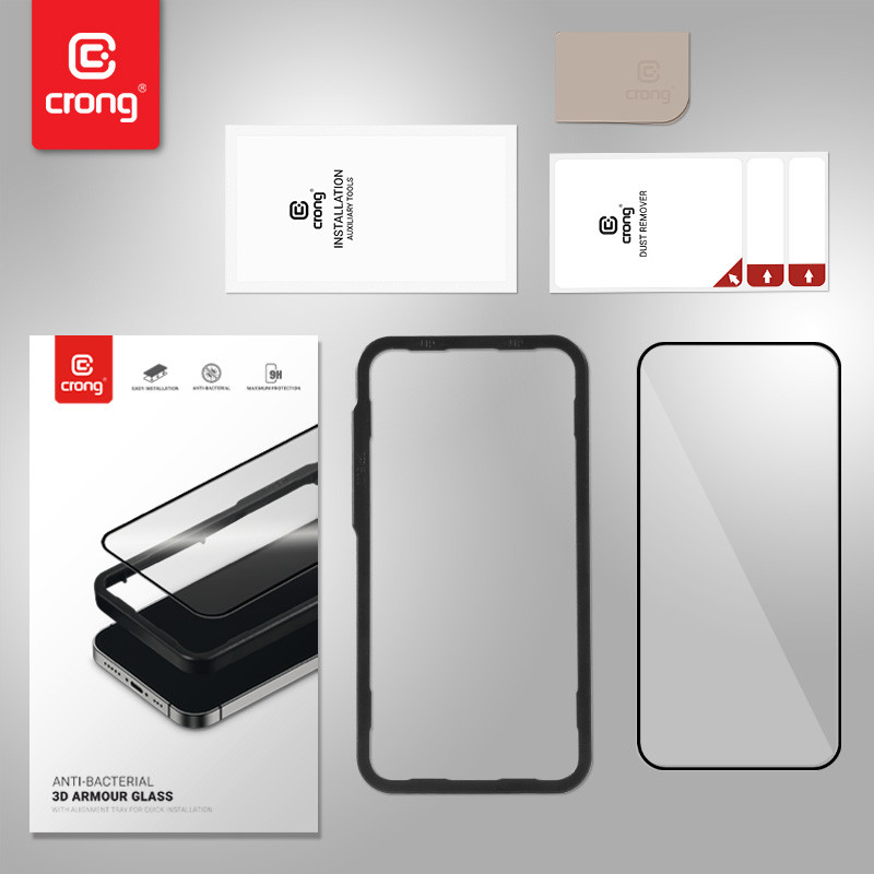Szkło Hartowane 9H Na Cały Ekran iPhone 14 Pro...