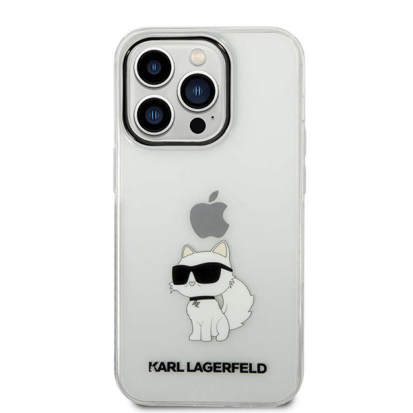 Etui Do iPhone 14 Pro Max Karl Lagerfeld Iml NFT Choupette Przezroczysty