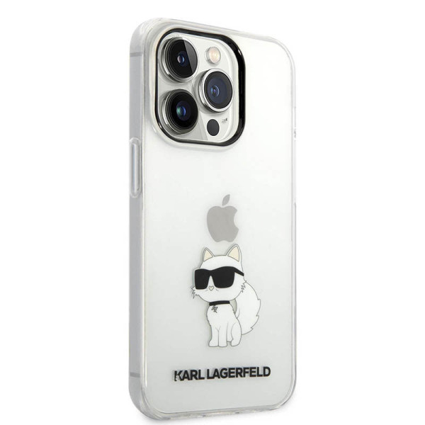 Etui Do iPhone 14 Pro Max Karl Lagerfeld Iml NFT Choupette Przezroczysty
