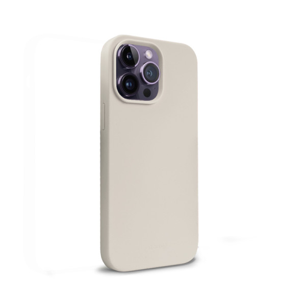 Etui Do iPhone 14 Pro Max MagSafe Crong Color Cover Magnetic Beżowy