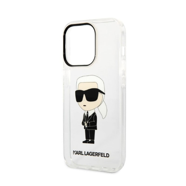 Etui Do iPhone 14 Pro Max Karl Lagerfeld Iml NFT Ikonik Przezroczysty