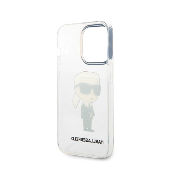 Etui Do iPhone 14 Pro Max Karl Lagerfeld Iml NFT Ikonik Przezroczysty