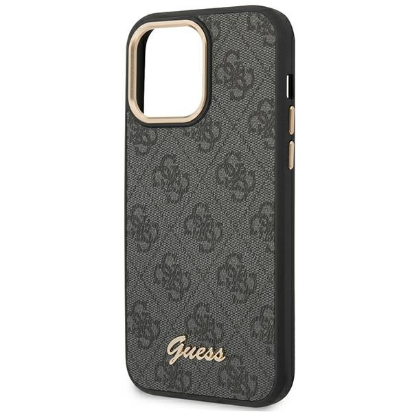 Etui Do iPhone 14 Pro Max Guess 4G Metal Camera Outline Case Czarny