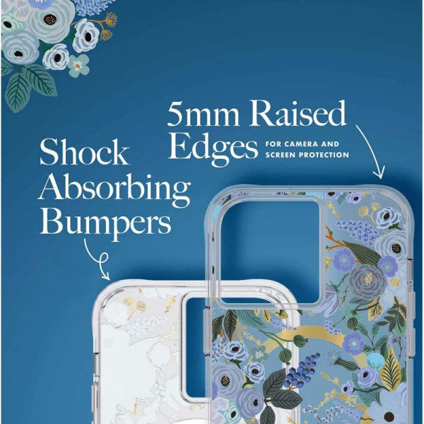 Etui Do iPhone 14 Pro Max Rifle Paper Clear MagSafe Przezroczysty