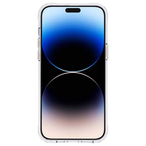 Etui Do iPhone 14 Pro Max Zdobione Złotem Rifle Paper Clear MagSafe Przezroczysty