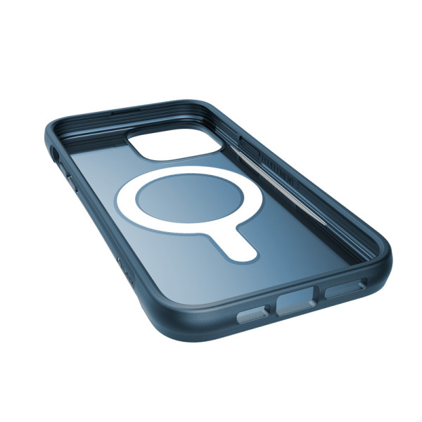 Etui Biodegradowalne Do iPhone 14 Pro Max ( Drop-Tested 3M ) X-Doria Raptic Clutch MagSafe Niebieski