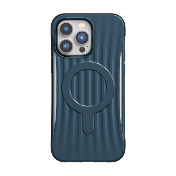 Etui Biodegradowalne Do iPhone 14 Pro Max ( Drop-Tested 3M ) X-Doria Raptic Clutch MagSafe Niebieski