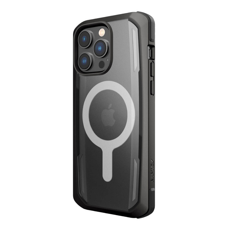 Etui Biodegradowalne Do iPhone 14 Pro Max ( Drop-Tested 4M ) X-Doria Raptic Secure MagSafe Czarny