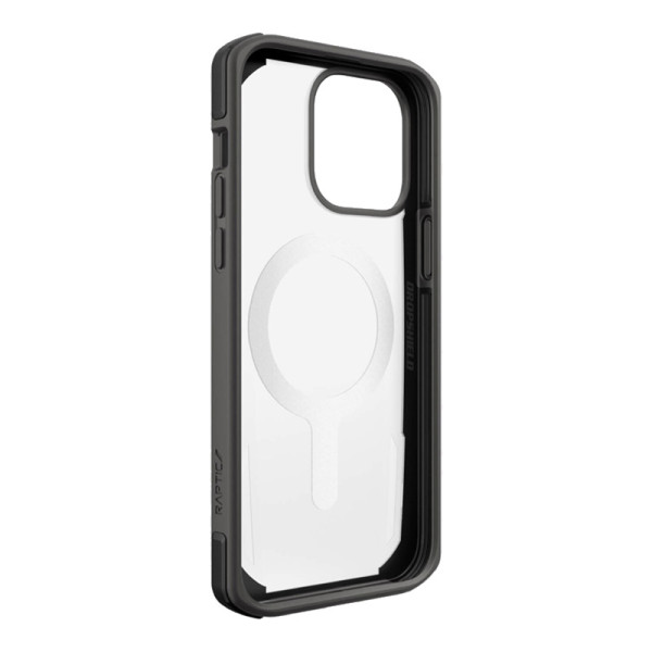 Etui Biodegradowalne Do iPhone 14 Pro Max ( Drop-Tested 4M ) X-Doria Raptic Secure MagSafe Czarny