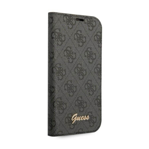 Etui Do iPhone 14 Pro Max Guess 4G Metal Camera Outline Booktype Case Czarny