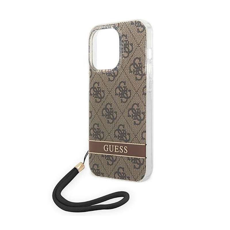 Etui Ze Smyczką Do iPhone 14 Pro Max Guess 4G...