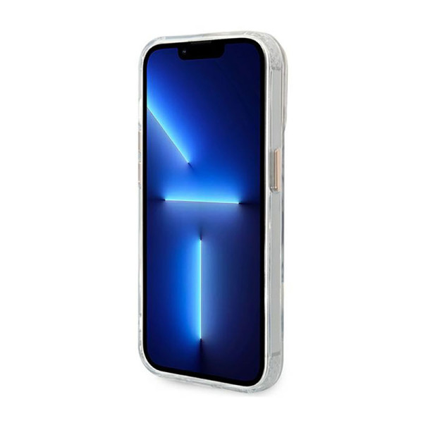 Etui Do iPhone 14 Pro Max Guess Metal Outline MagSafe Przezroczysty