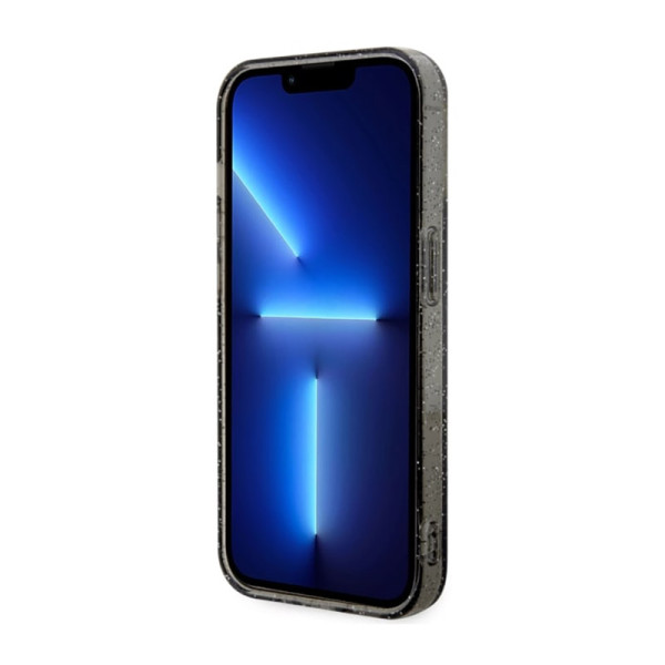 Etui Do iPhone 14 Pro Max Guess Glitter Gold MagSafe Czarny