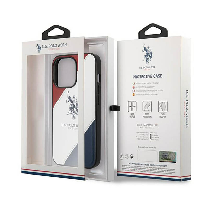 Etui Do iPhone 14 Pro Max Us Polo Assn Tricolor...