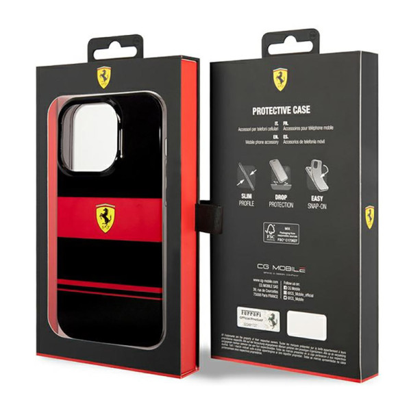 Etui Do iPhone 14 Pro Max Ferrari Combi MagSafe Czarny