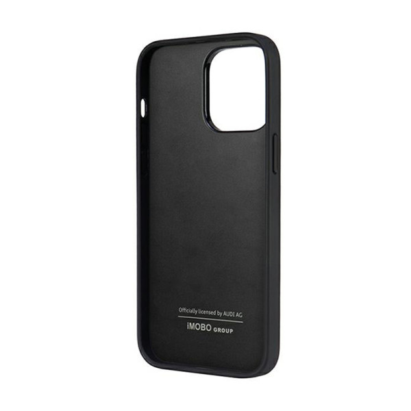 Etui Do iPhone 14 Pro Max Audi Synthetic Leather Czarny