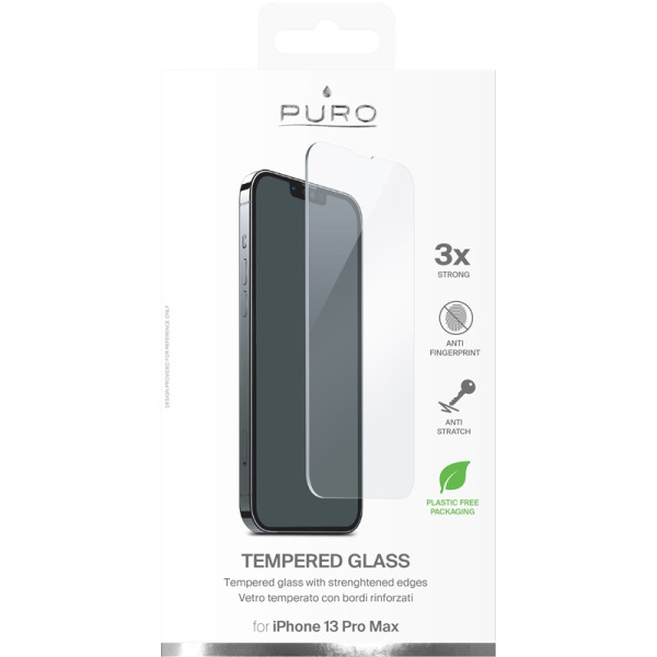 Szkło Ochronne Hartowane Na Ekran iPhone 14 Plus / iPhone 13 Pro Max Puro