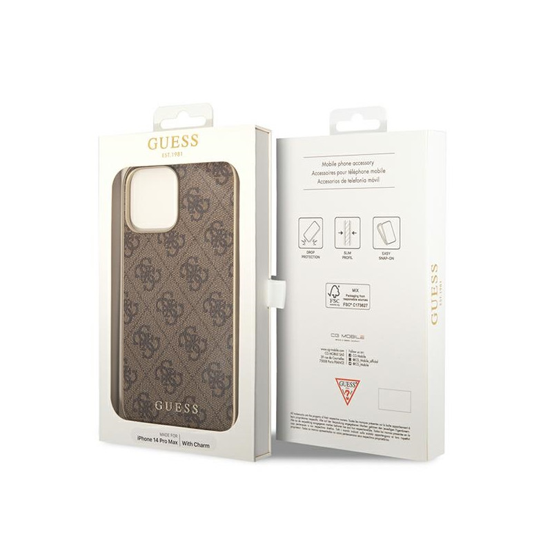 Etui Do iPhone 14 Pro Guess 4G Charms...