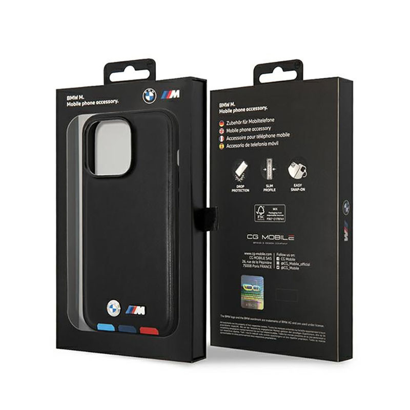 Etui Do iPhone 14 Pro BMW Leather Hot Stamp...