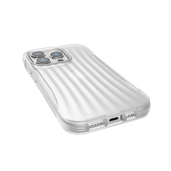Etui Biodegradowalne Do iPhone 14 Pro ( Drop-Tested 3M ) X-Doria Raptic Clutch Przezroczysty