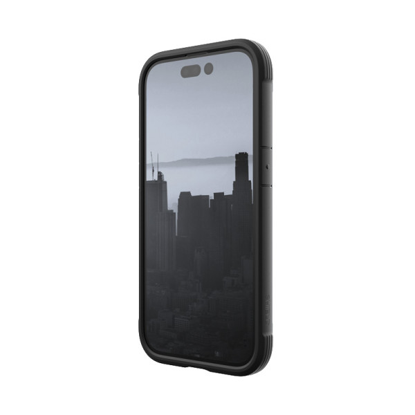 Etui Aluminiowe Do iPhone 14 Pro ( Drop-Tested 3M ) X-Doria Raptic Shield Czarny