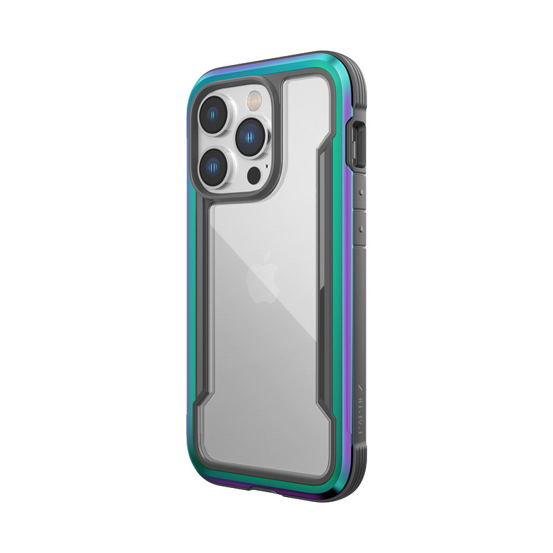 Etui Aluminiowe Do iPhone 14 Pro ( Drop-Tested 3M ) X-Doria Raptic Shield Przezroczysty