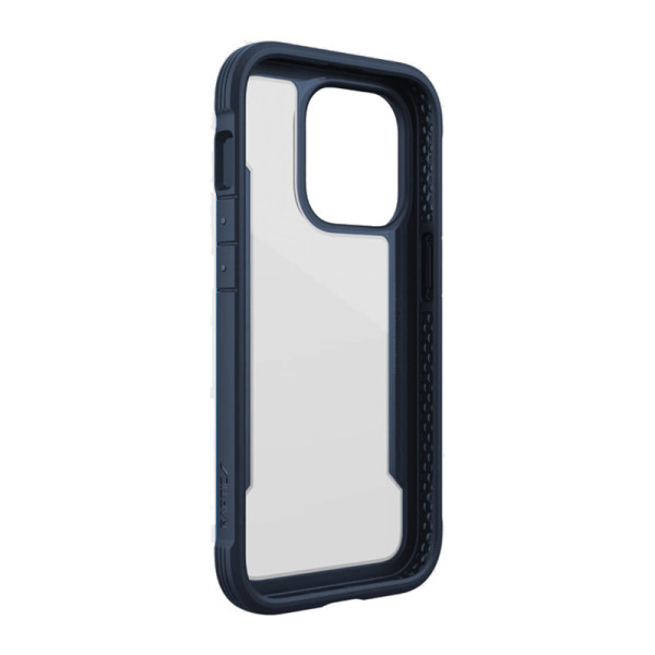 Etui Aluminiowe Do iPhone 14 Pro ( Drop-Tested 3M ) X-Doria Raptic Shield Niebieski