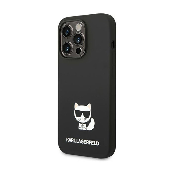 Etui Do iPhone 14 Pro Karl Lagerfeld Choupette Body Czarny