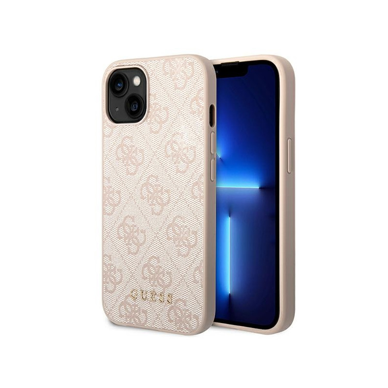 Etui Do iPhone 14 Plus Guess 4G Metal Gold Logo...