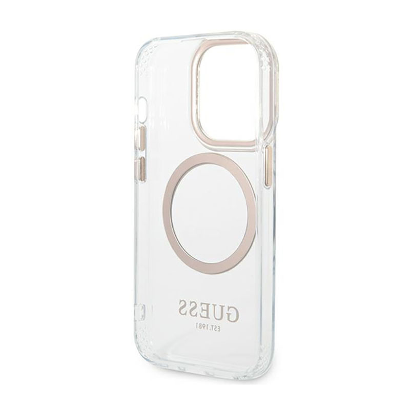 Etui Do iPhone 14 Pro Guess Metal Outline...