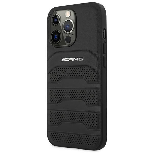 Etui Do iPhone 14 Pro AMG Debossed Lines Czarny