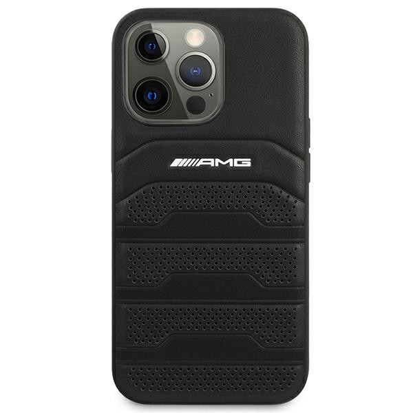 Etui Do iPhone 14 Pro AMG Debossed Lines Czarny