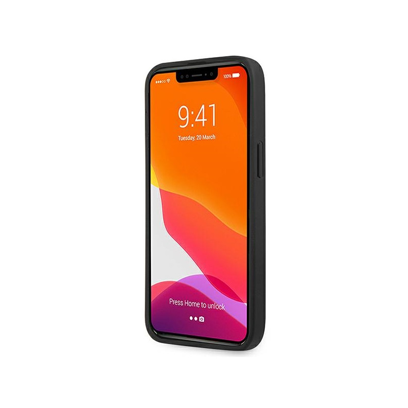 Etui Do iPhone 14 Pro AMG Debossed Lines Czarny