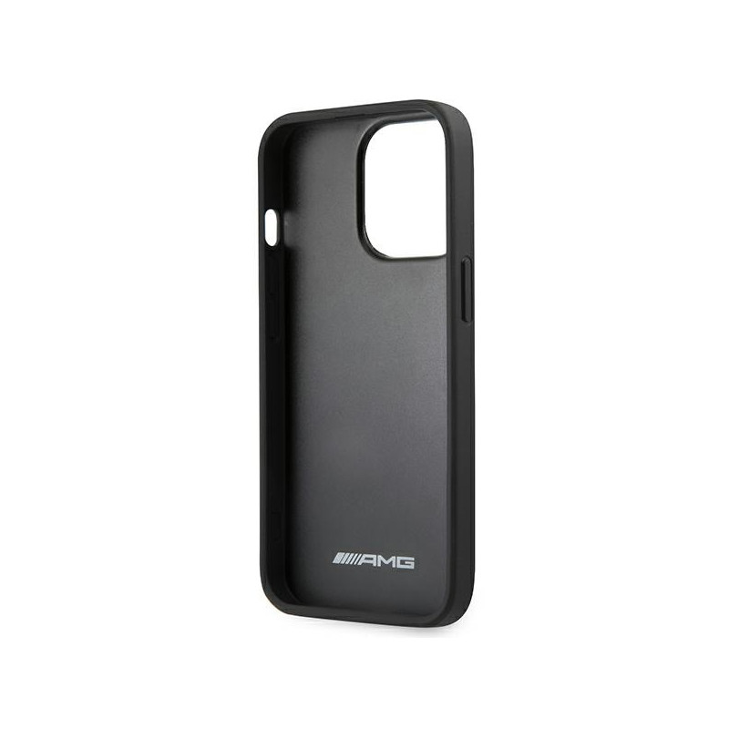 Etui Do iPhone 14 Pro AMG Debossed Lines Czarny