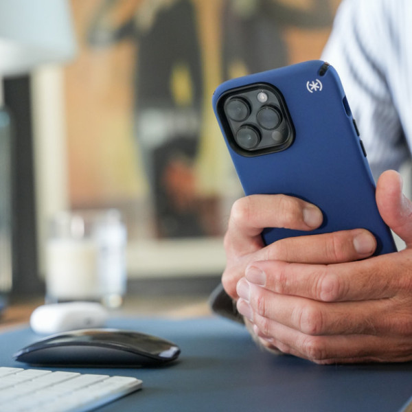 Etui Antybakteryjne Do iPhone 14 Plus Speck Presidio2 Pro Niebieski