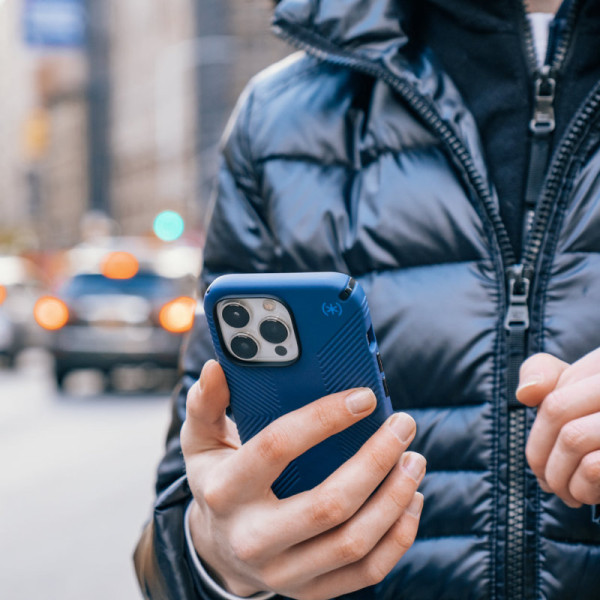 Etui Antypoślizgowe Do iPhone 14 Plus Speck Presidio2 Grip Niebieski