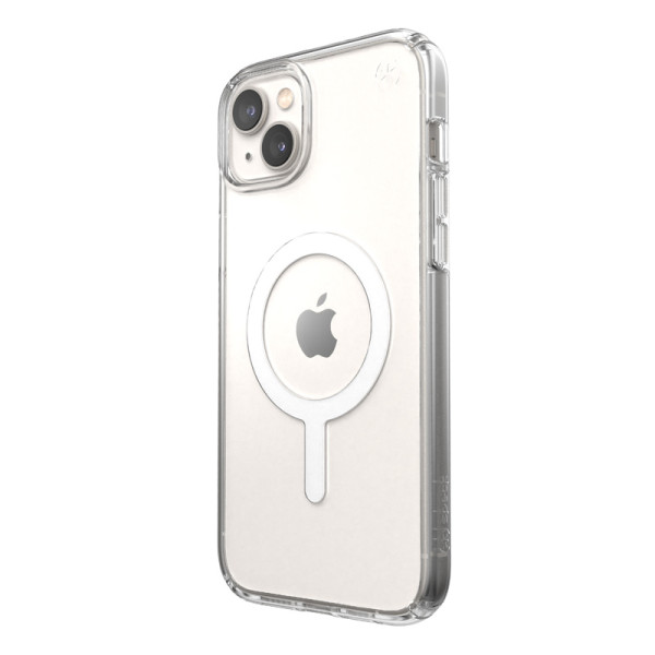 Etui Do iPhone 14 Plus Z Powłoką Microban Speck Presidio Perfect-Clear + MagSafe Przezroczysty