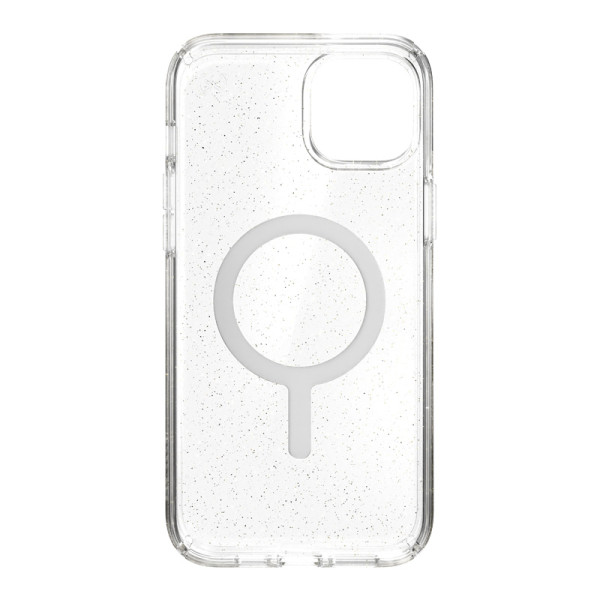 Etui Do iPhone 14 Plus Z Powłoką Microban Speck Presidio Perfect-Clear With Glitter + MagSafe Przezroczysty