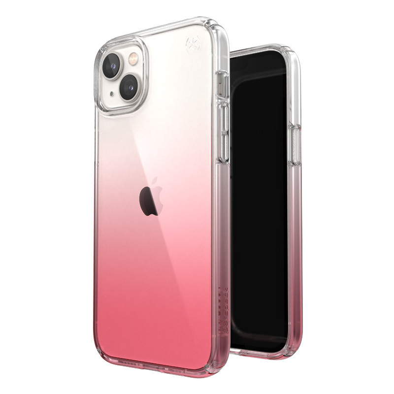 Etui Do iPhone 14 Plus Z Powłoką Microban Speck Presidio Perfect-Clear + Ombre Przezroczysty