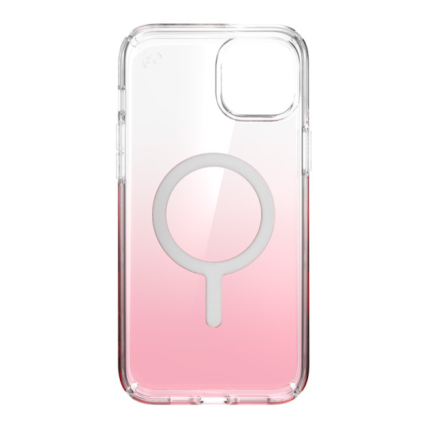 Etui Do iPhone 14 Plus Z Powłoką Microban Speck Presidio Perfect-Clear + Ombre + MagSafe Przezroczysty